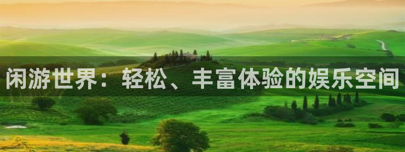 mg不朽情缘平台招商：闲游世界：轻松、丰富体验的娱乐空间